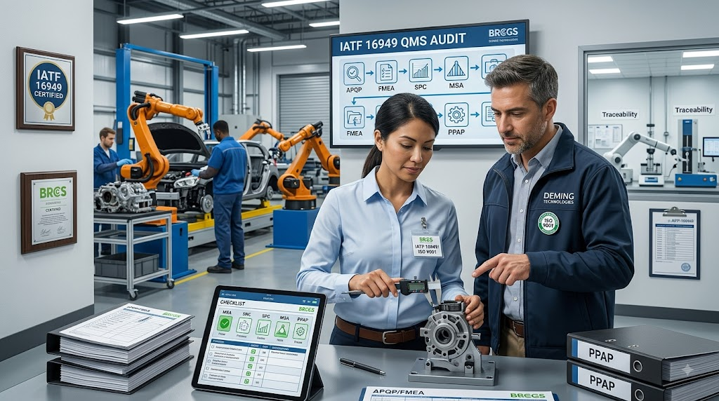 IATF 16949 Automotive Quality Management System Certification and Audit Services