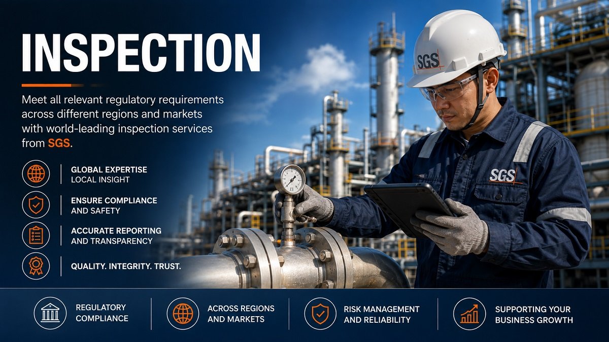 Reliable inspection services supporting compliance, safety, quality, and operational confidence.