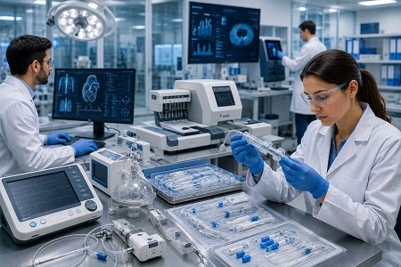 Medical device and IVD compliance assessment in a modern clinical laboratory.