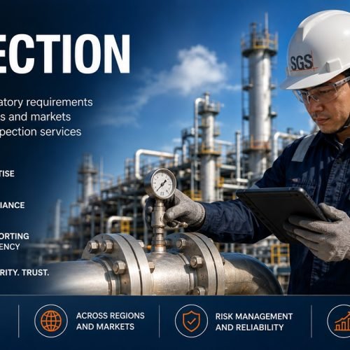 Industrial inspection professional assessing equipment and pressure systems at a modern manufacturing facility.